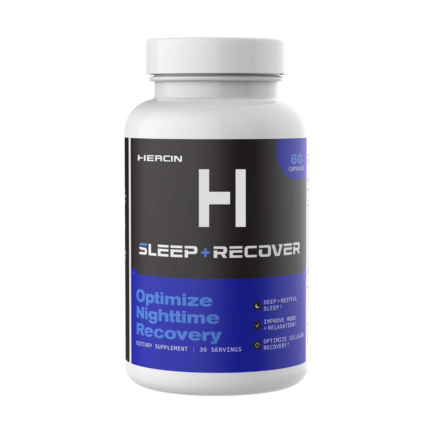 Hercin Ultimate Sleep Stack | Deep Sleep + Stress Less