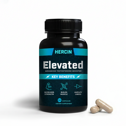 Hercin Elevated - Supplements to Increase Testosterone (Testosterone Booster)