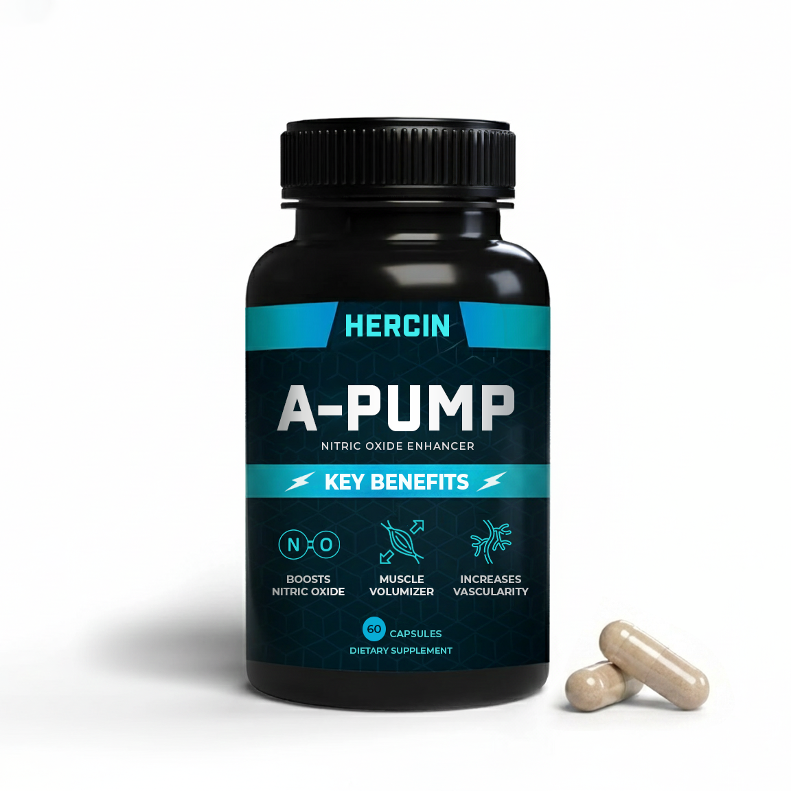 Hercin A-Pump | Nitric Oxide Pills™