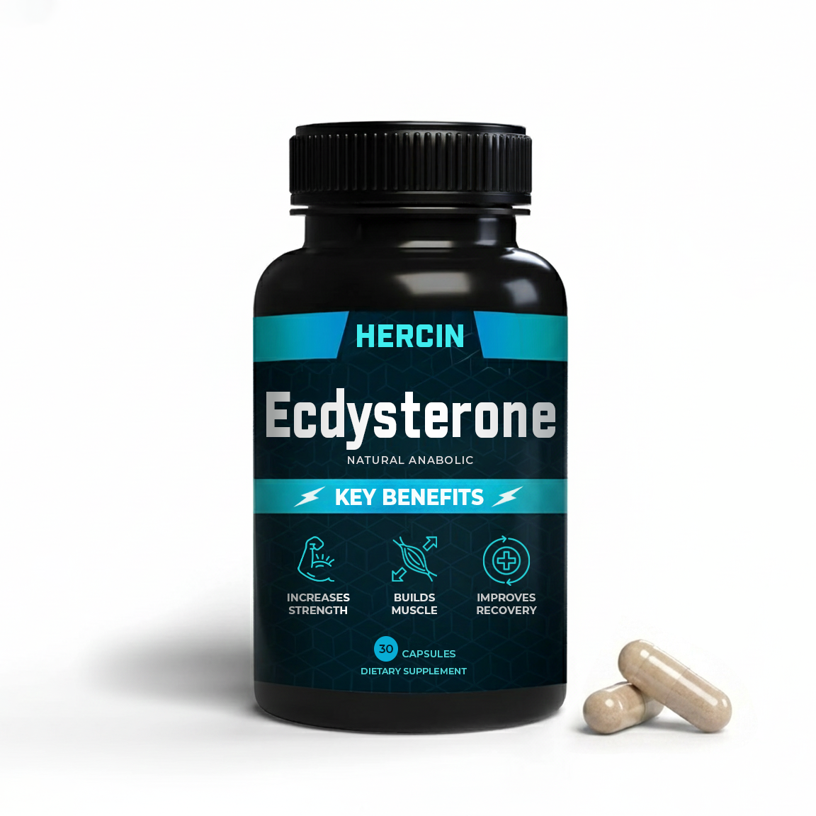Hercin Ecdysterone | Natural Anabolic Agent