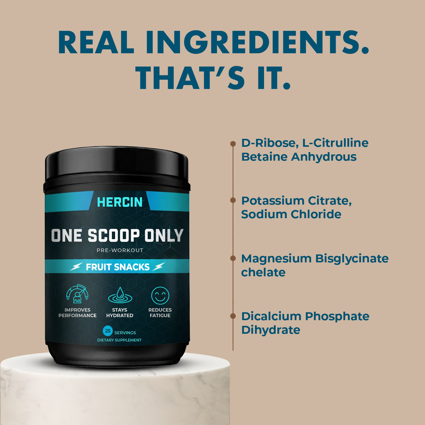 Hercin One Scoop Only | Pre Workout