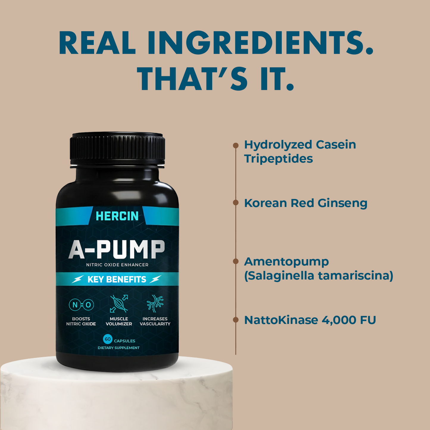 Hercin A-Pump | Nitric Oxide Pills™