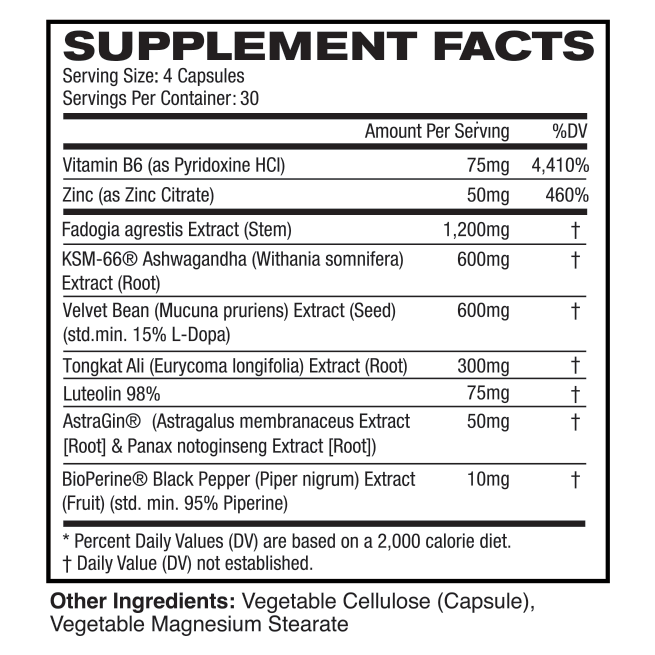 Hercin Elevated - Supplements to Increase Testosterone (Testosterone Booster)