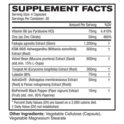 Hercin Elevated - Supplements to Increase Testosterone (Testosterone Booster)